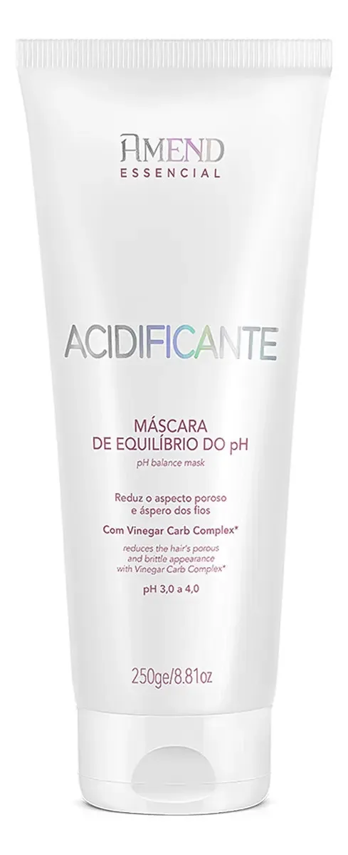 Kit Amend Acidificante Equilíbrio E Leave-in Seca Sem Frizz