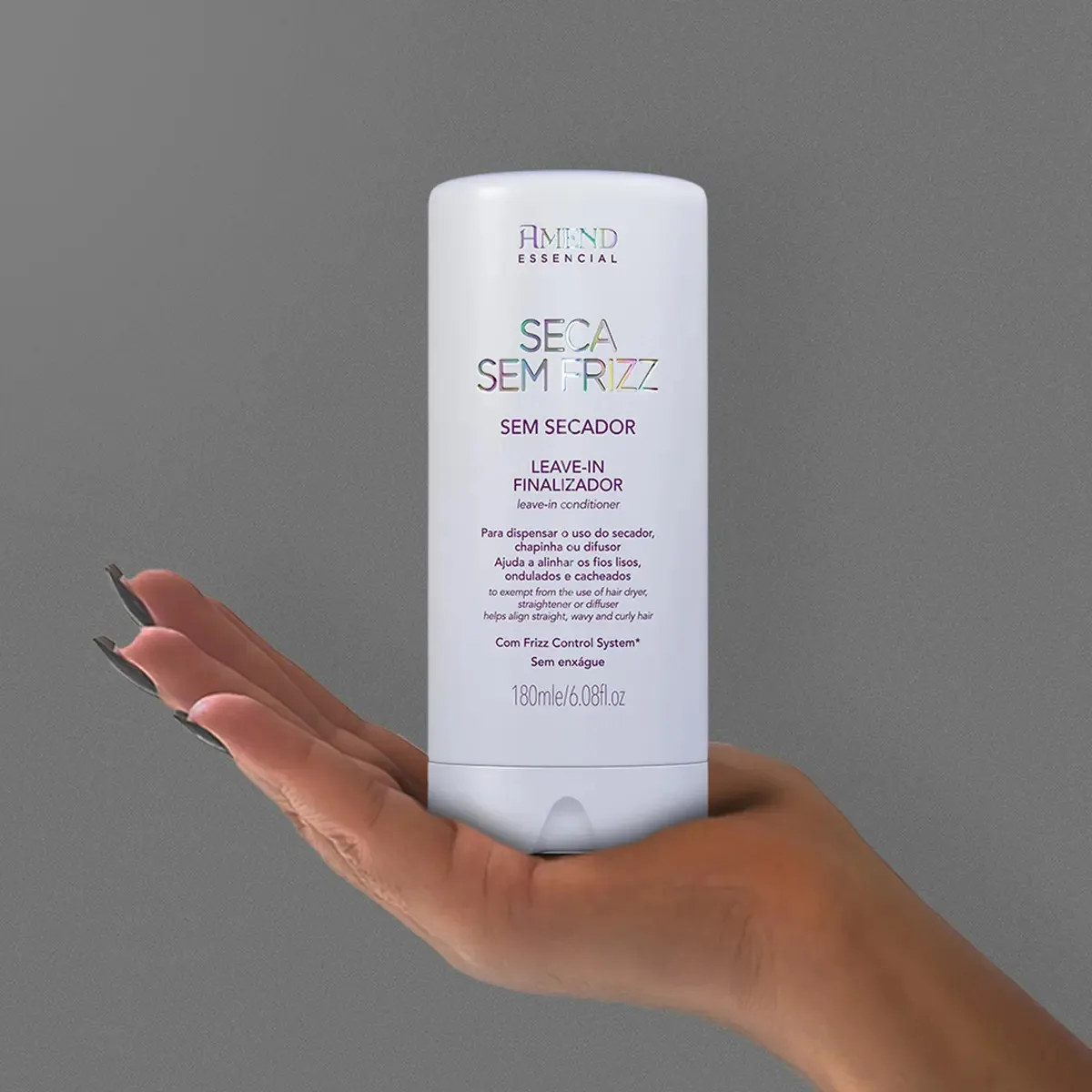 Kit Amend Acidificante Equilíbrio E Leave-in Seca Sem Frizz