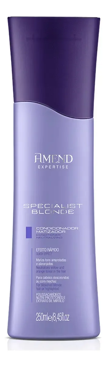 Amend Specialist Blonde Kit Shampoo Cond Mascara Hoje