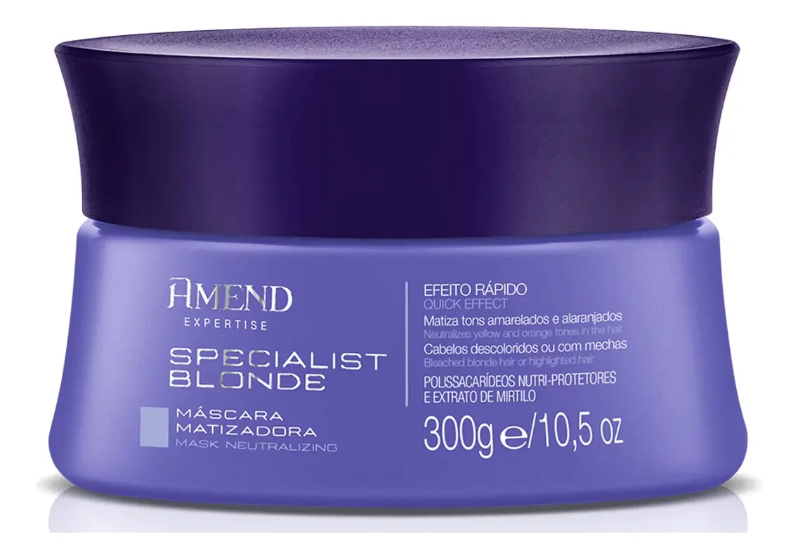 Amend Specialist Blonde Kit Shampoo Cond Mascara Hoje