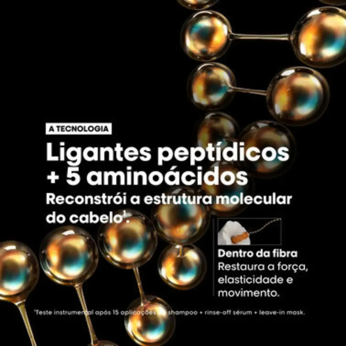 L'oreal Repair Molecular Máscara Profissional - 500g