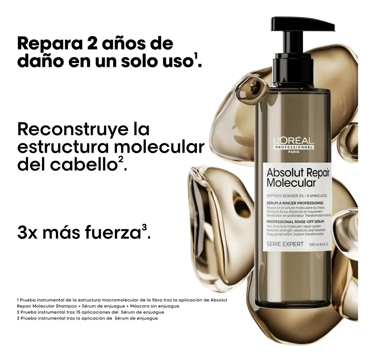 Sérum de Enxágue Absolut Repair Molecular Loreal Pro 250 Ml