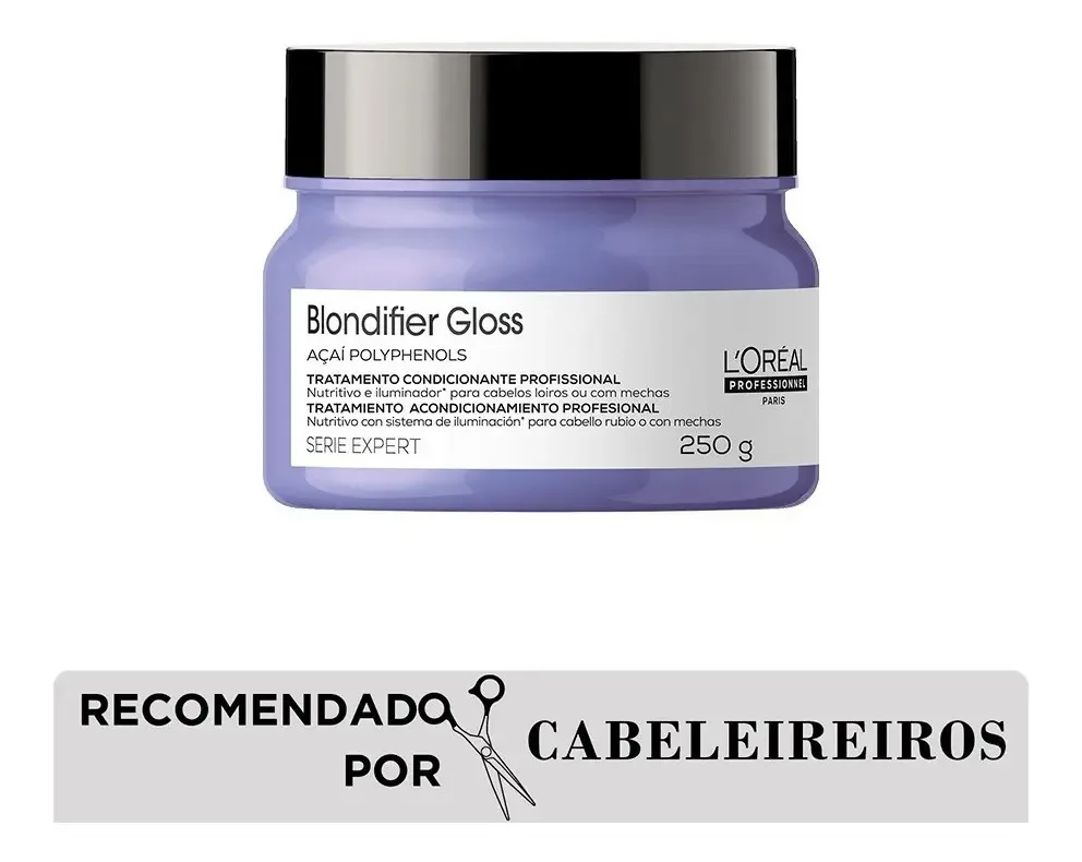 Máscara Capilar Blondifier Gloss 250ml L'oreal Professionnel