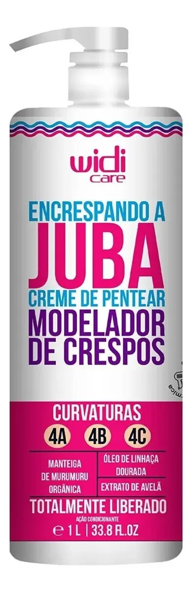 Creme de Pentear Encrespando A Juba 1l Widi Care